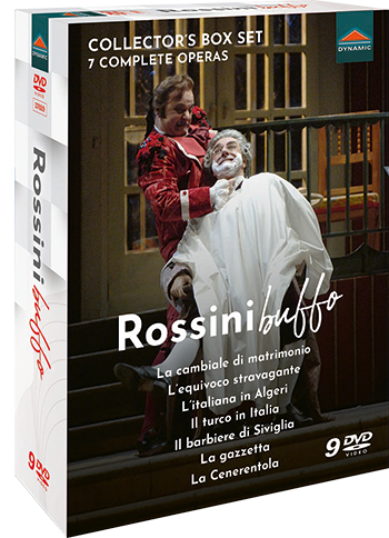 ROSSINI, G.: Rossini buffo [Operas] (2006-2014) (9-DVD Box Set) (NTSC)