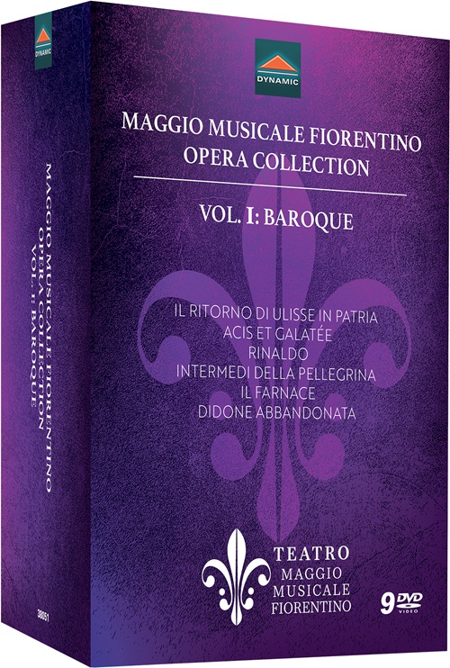 MAGGIO MUSICALE FIORENTINO OPERA COLLECTION, Vol. 1 – Baroque (2013-2022) (9-DVD Boxed Set)