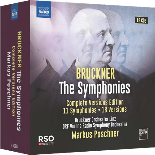 BRUCKNER, A.: Complete Symphony Versions Edition – Symphonies (18-Disc Boxed Set)